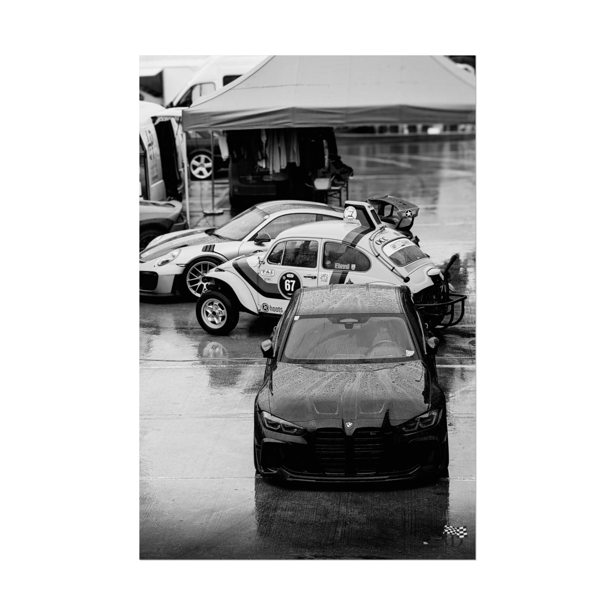 BMW M3 G80 Competition Poster