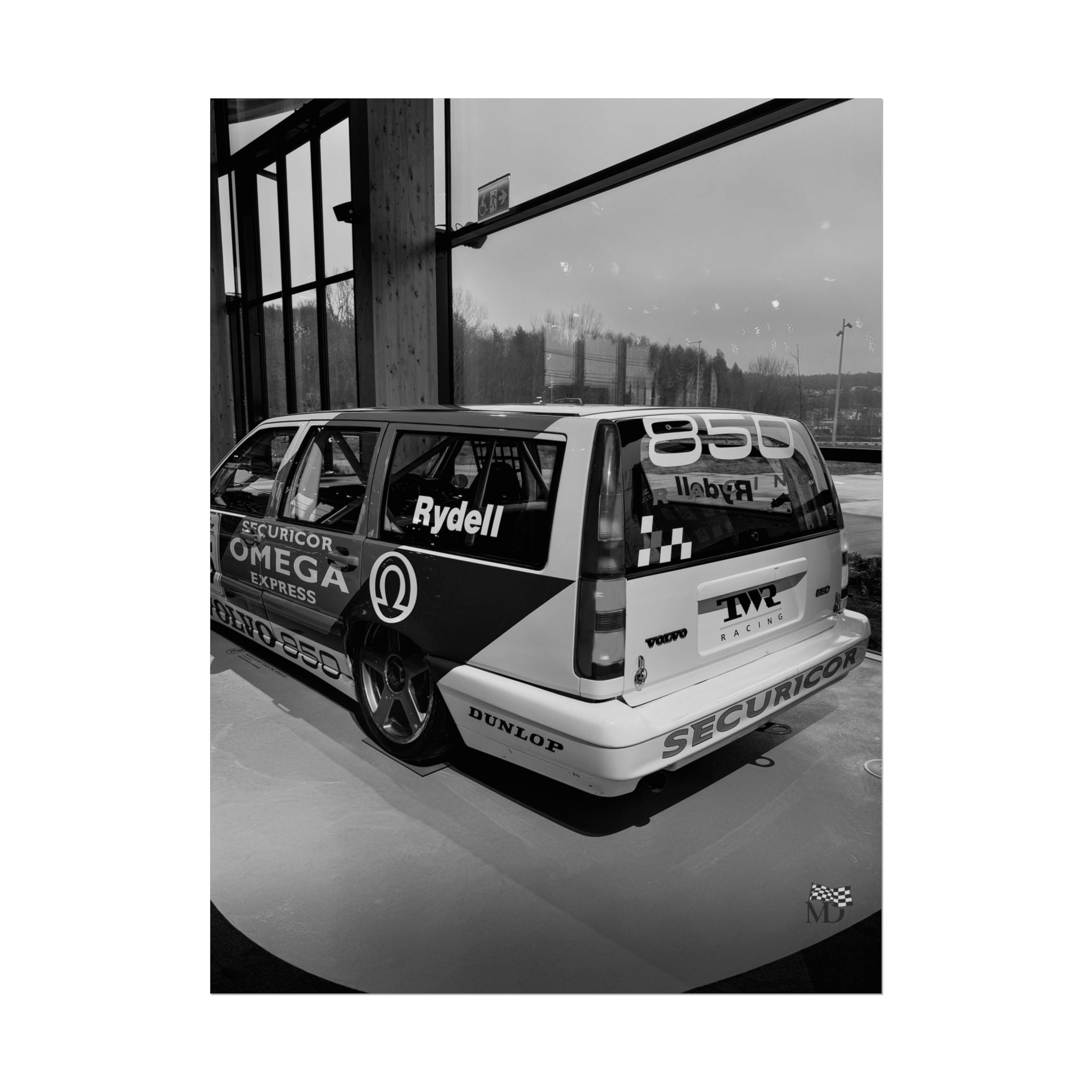 Volvo 850 Racing Wagon Poster (BTCC Icon)