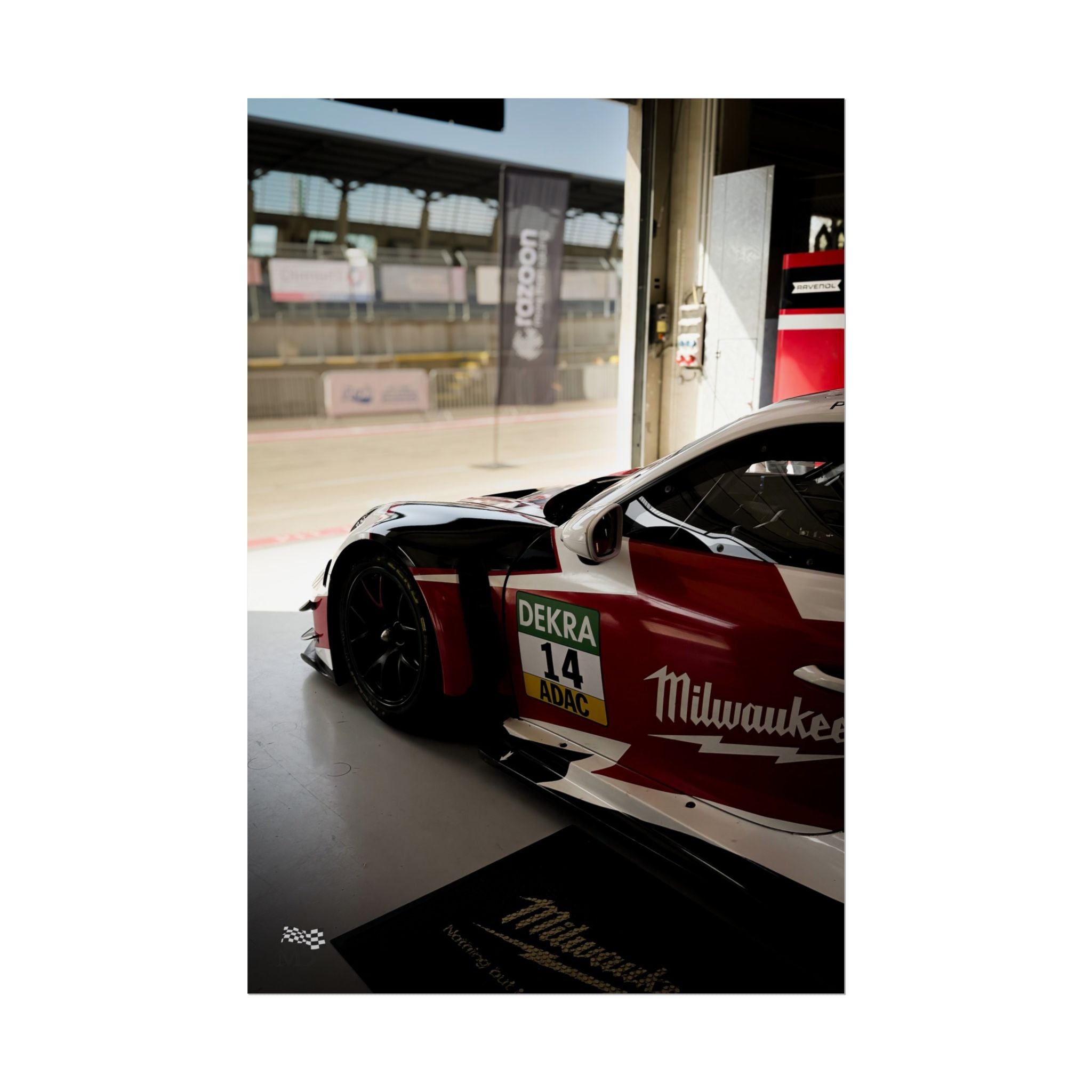 Porsche 911 GT3 Cup – DEKRA/ADAC Race Poster