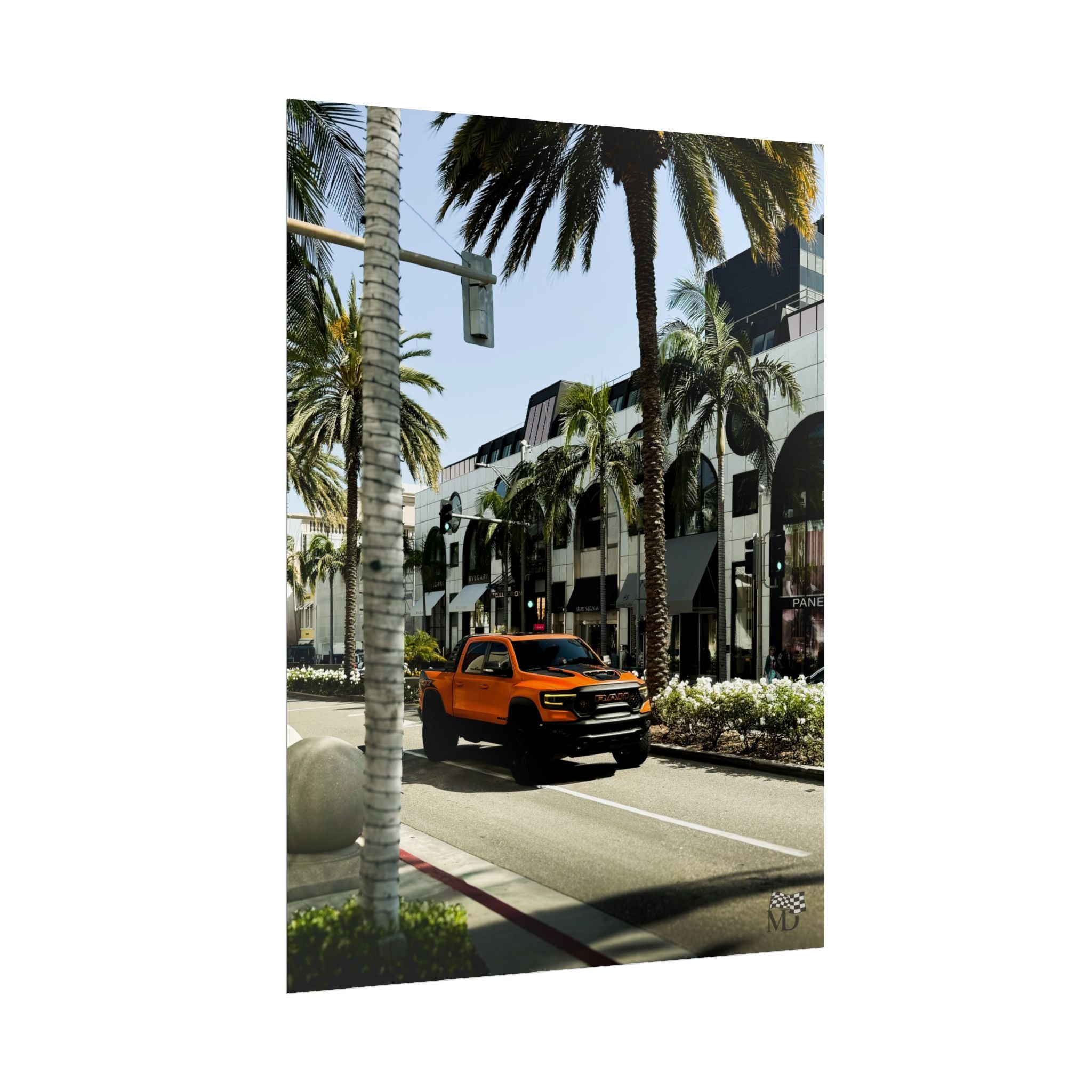 Ram 1500 TRX Urban Presence Poster