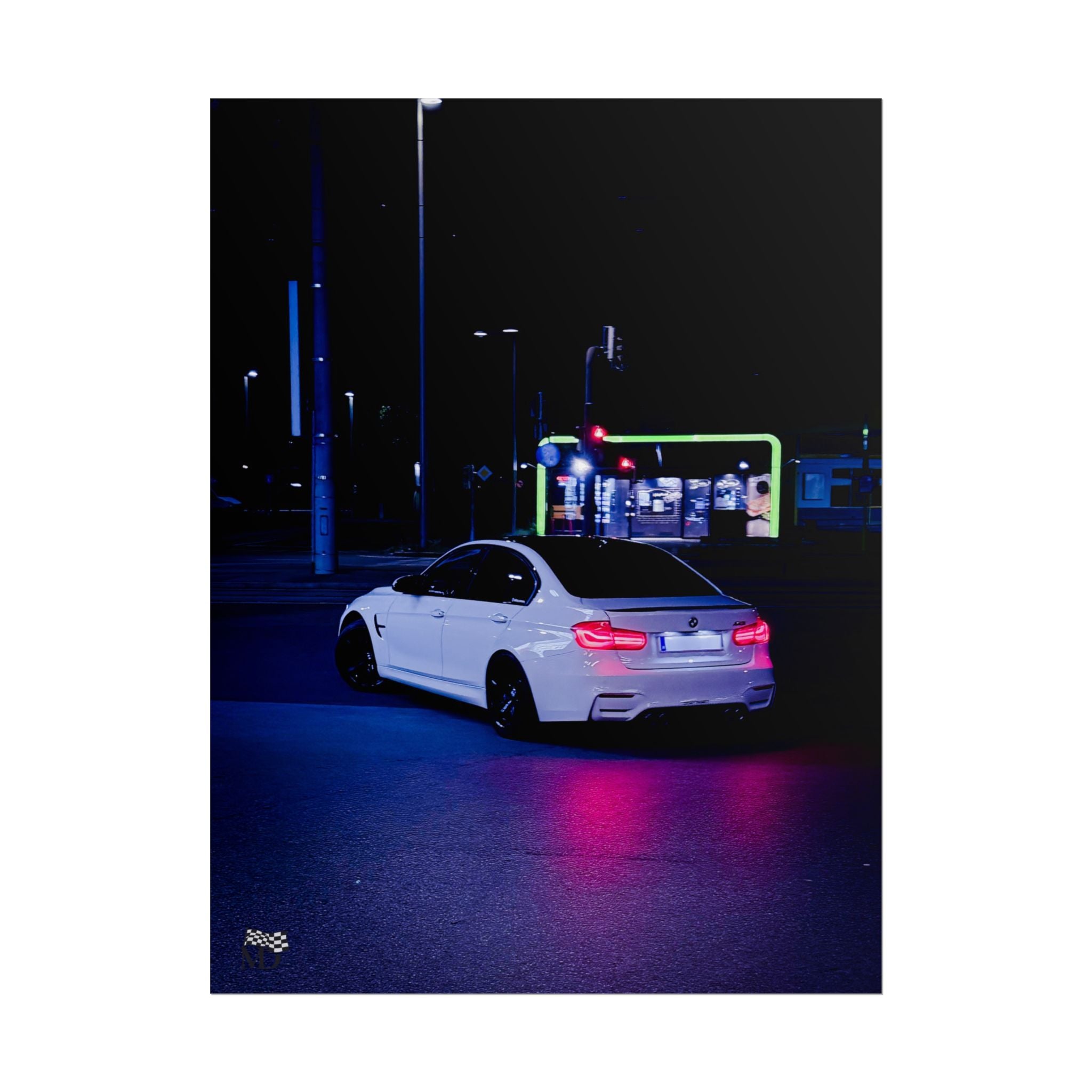 BMW M3 F80 – Late Night Shot Poster