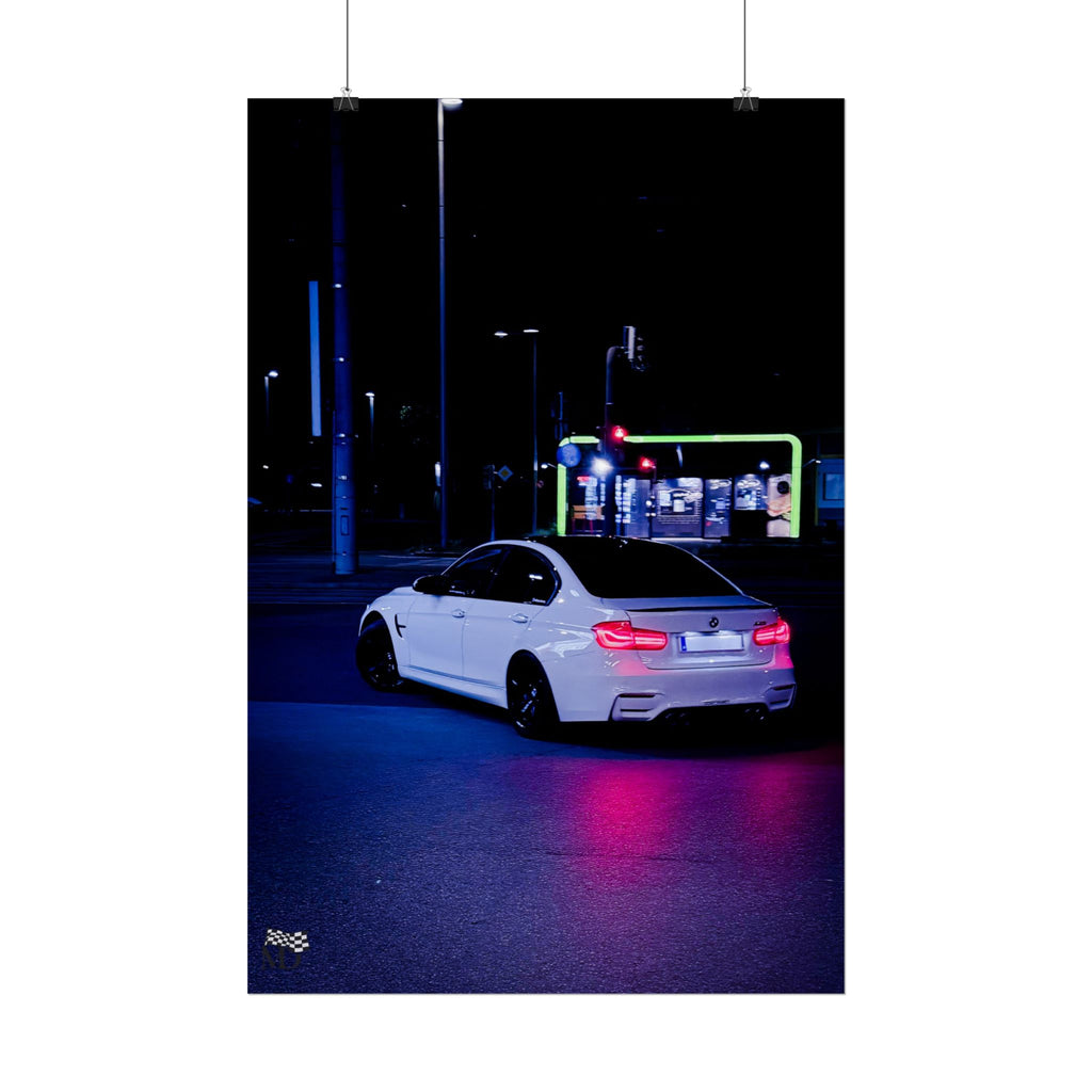 BMW M3 F80 – Late Night Shot Poster