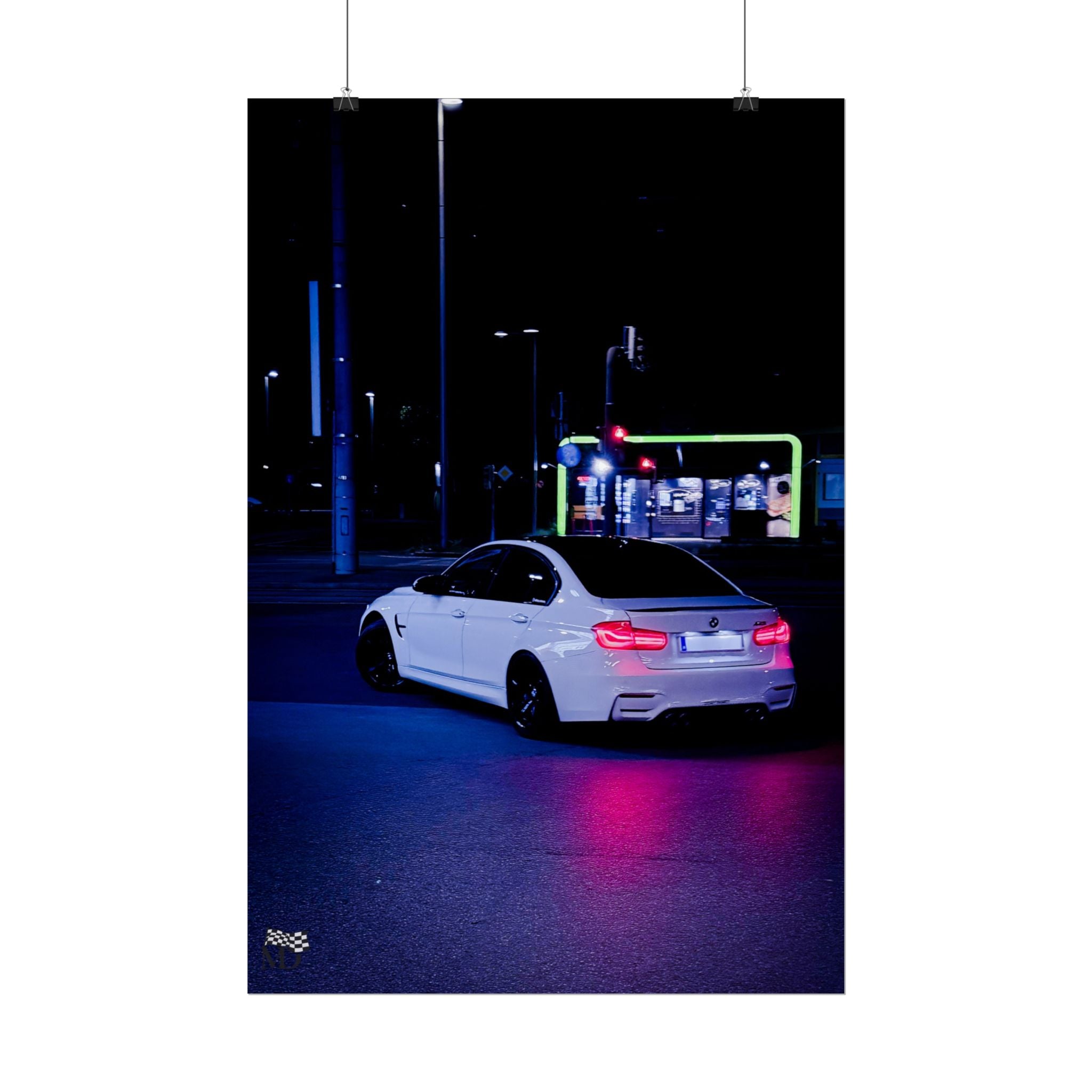 BMW M3 F80 – Late Night Shot Poster