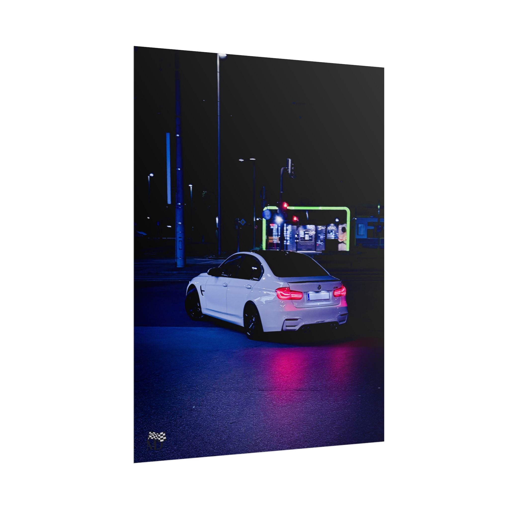 BMW M3 F80 – Late Night Shot Poster