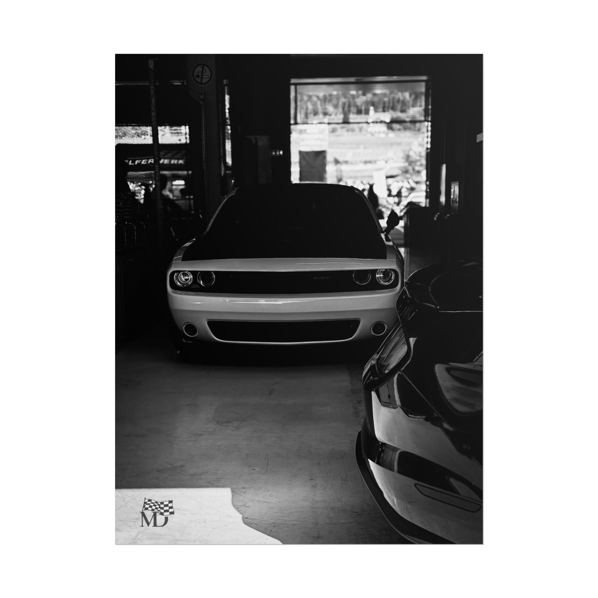 Dodge Challenger SRT Poster