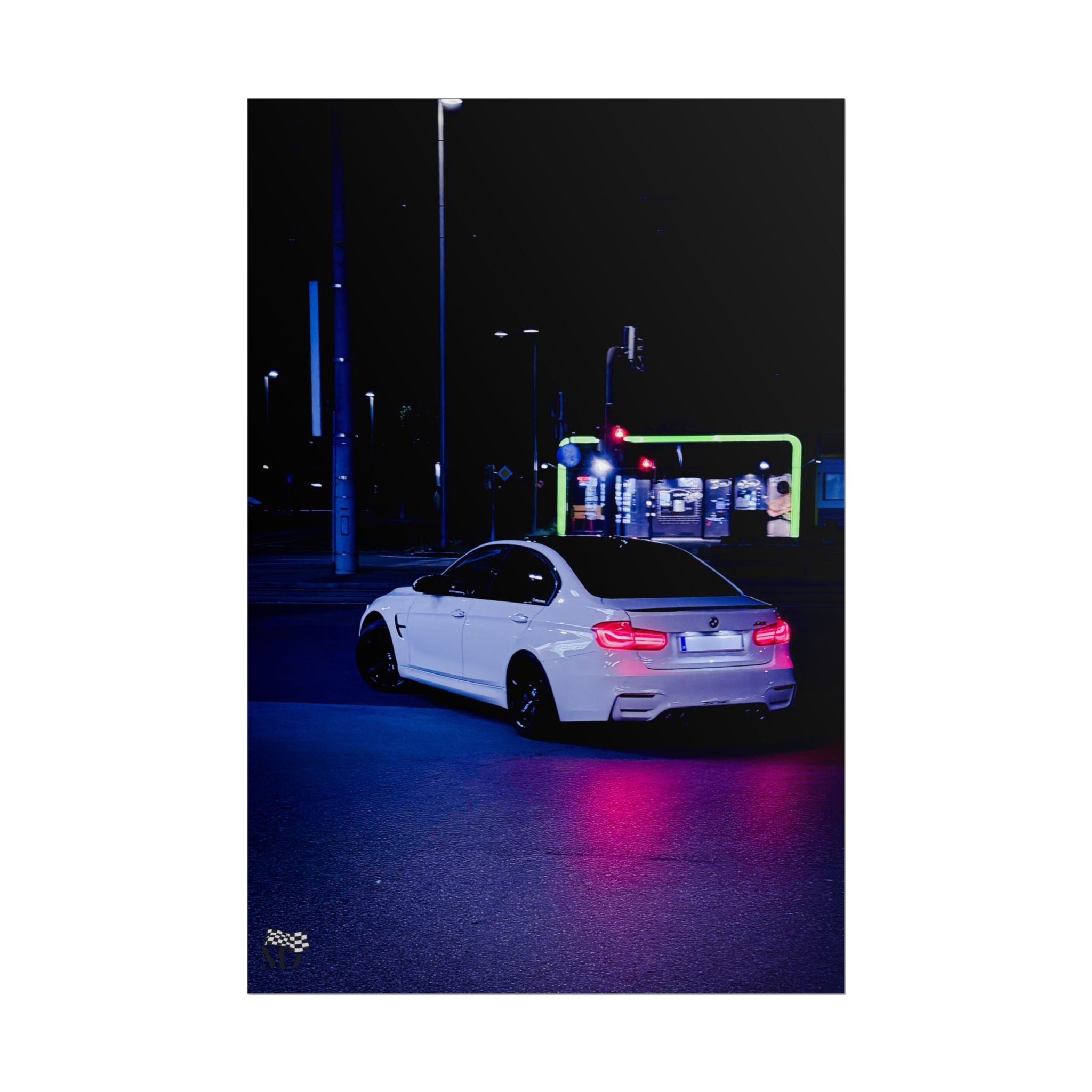 BMW M3 F80 – Late Night Shot Poster