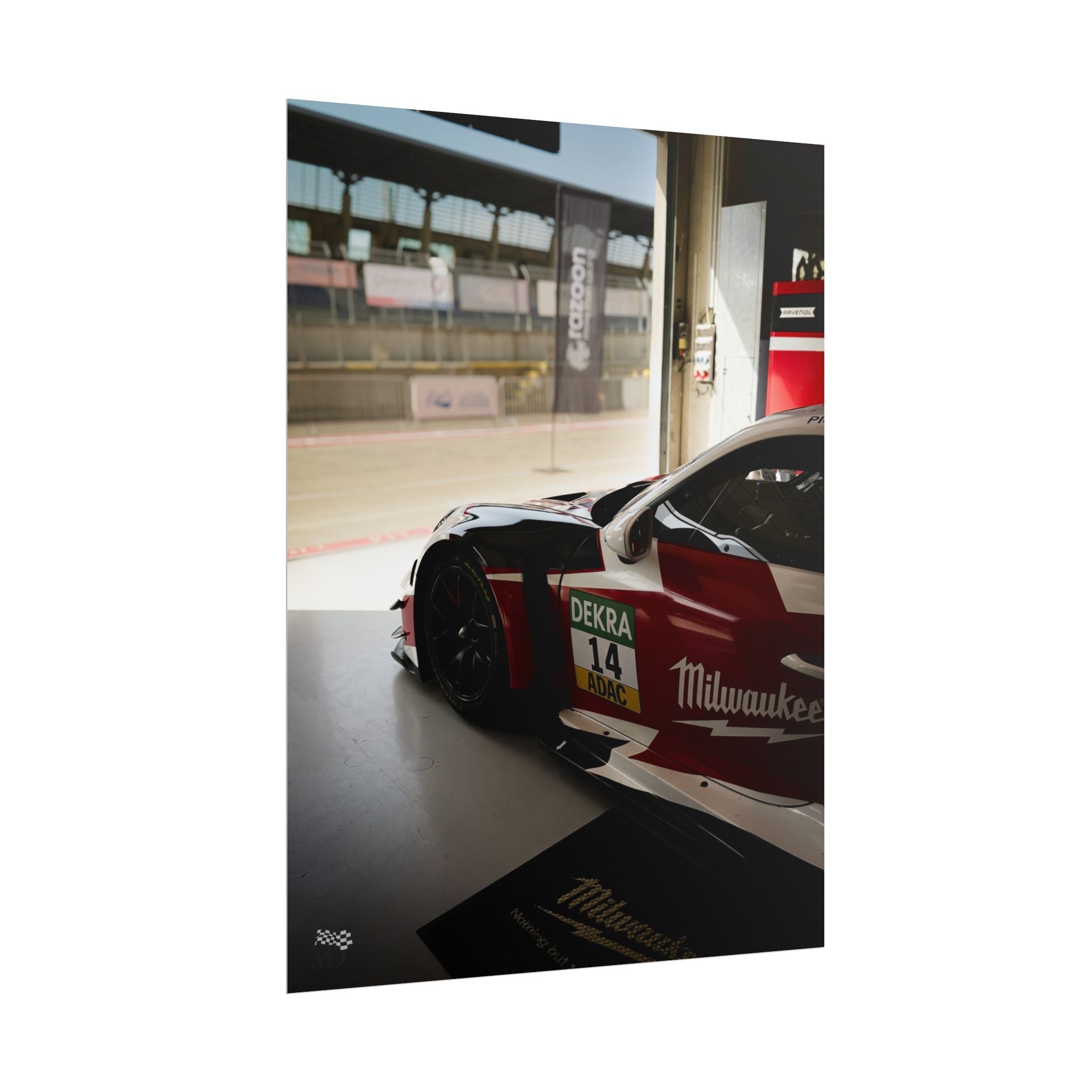 Porsche 911 GT3 Cup – DEKRA/ADAC Race Poster