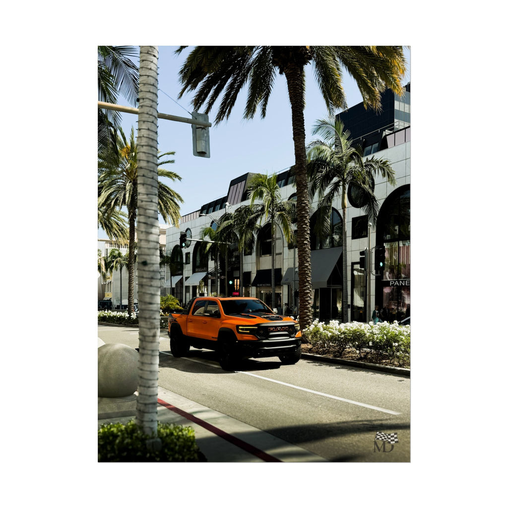 Ram 1500 TRX Urban Presence Poster