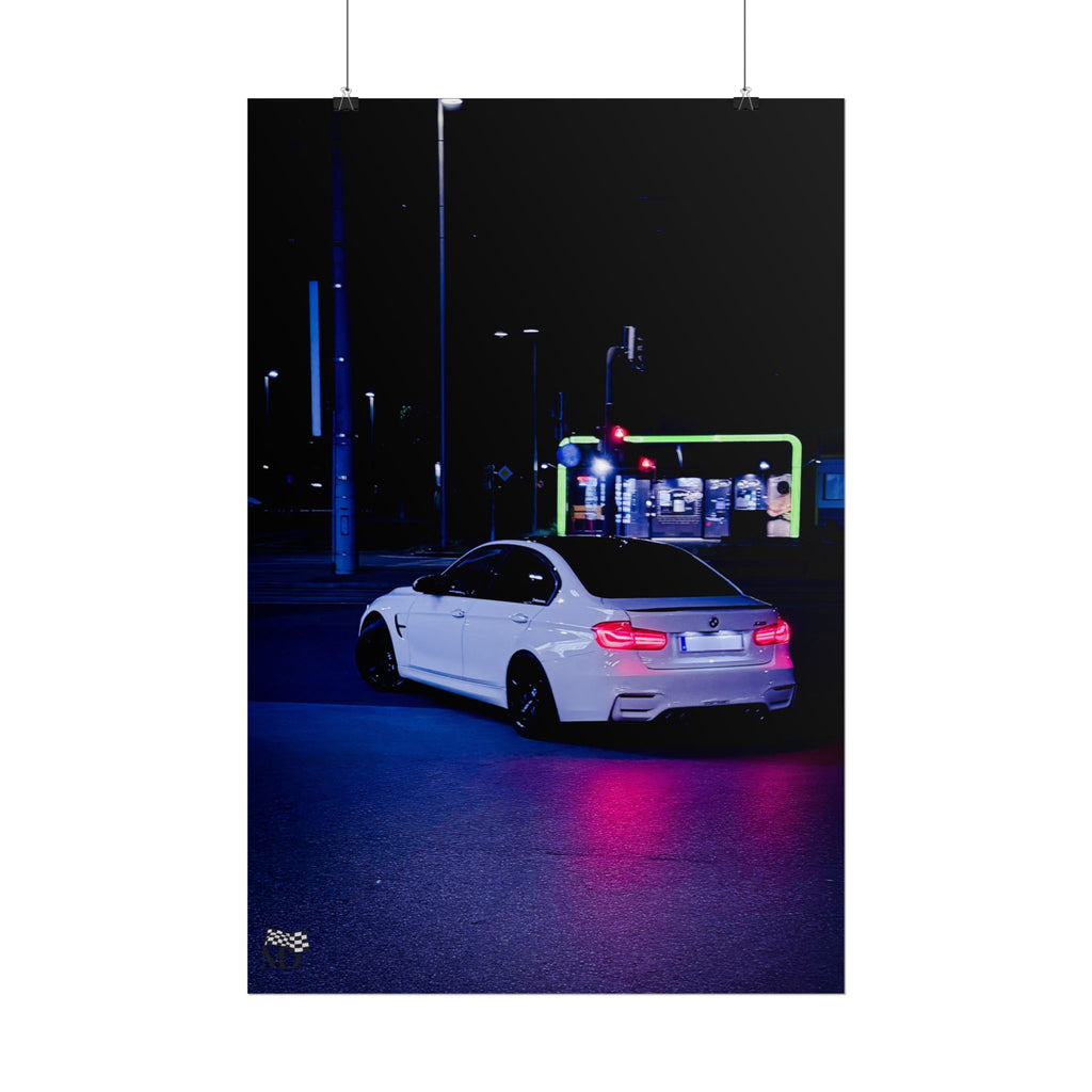 BMW M3 F80 – Late Night Shot Poster