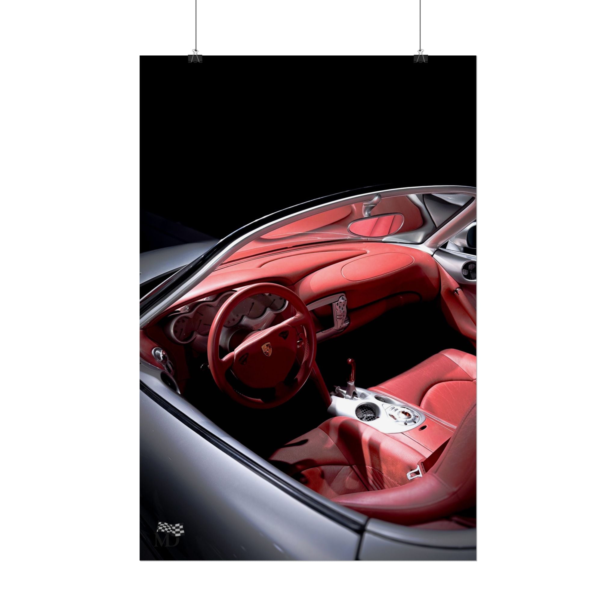 Porsche Boxster 986 Interior Poster