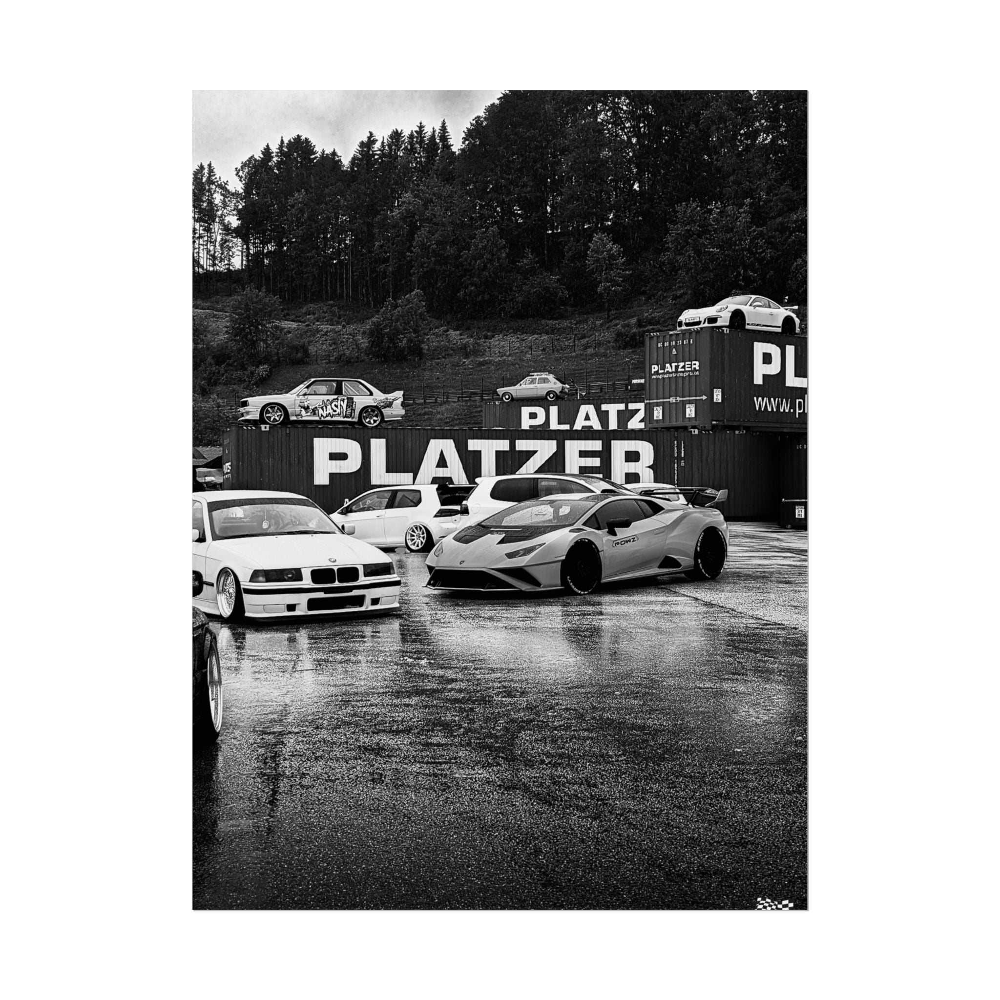 Lamborghini Huracán STO Poster