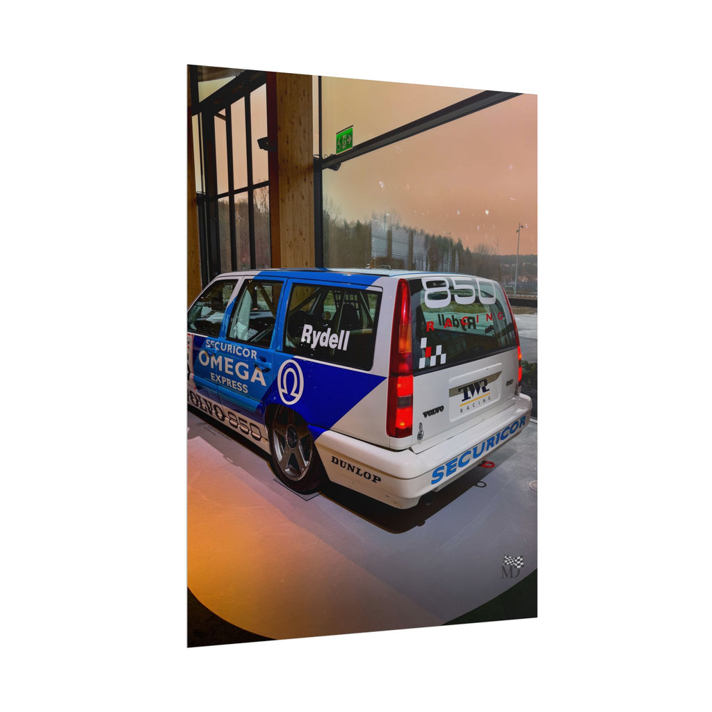 Volvo 850 Estate BTCC Racing Poster