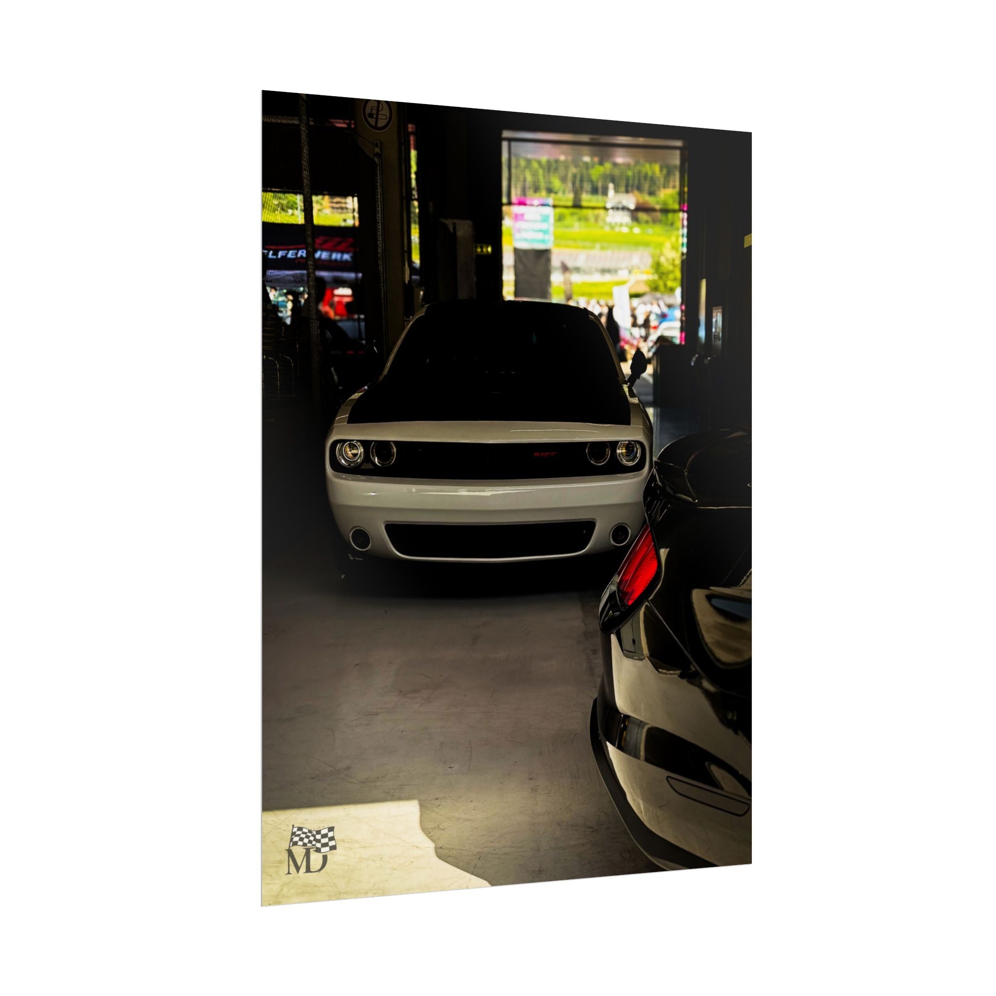 Dodge Challenger SRT Poster