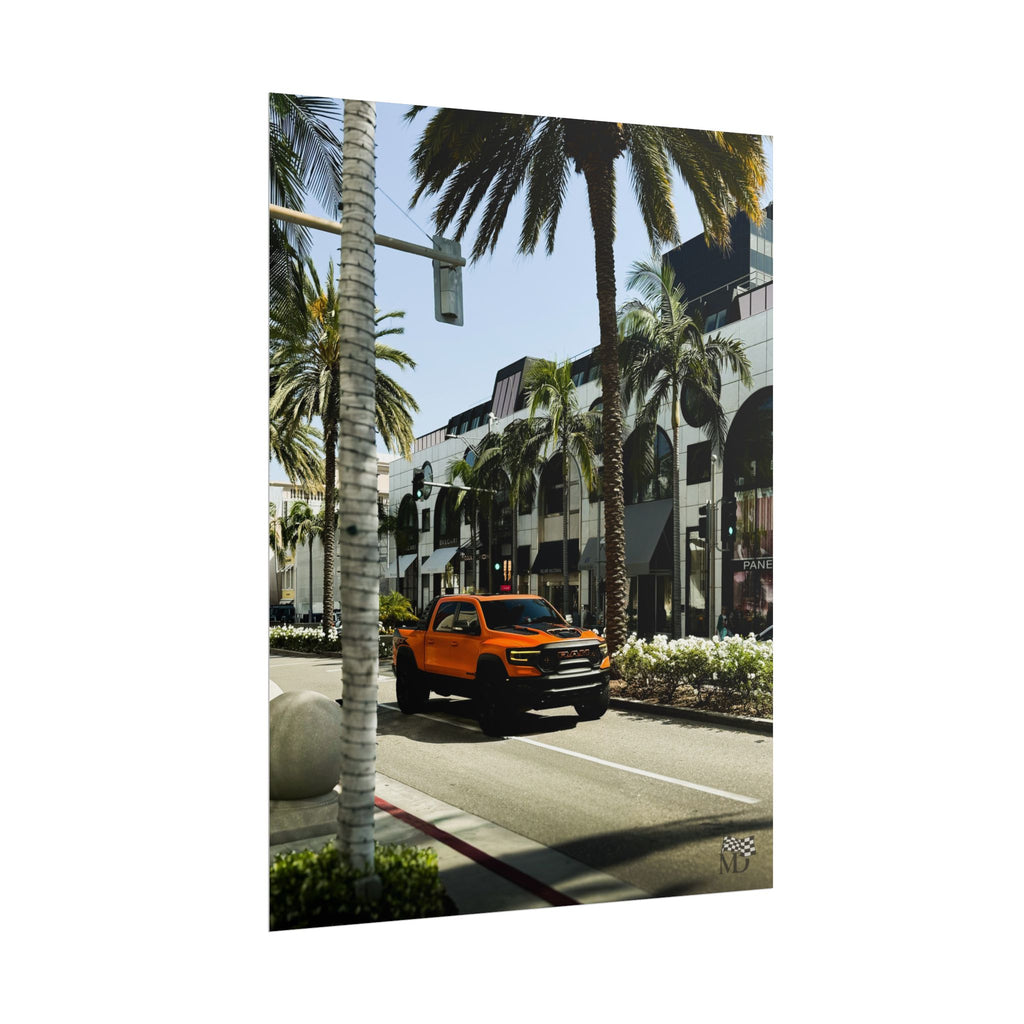 Ram 1500 TRX Urban Presence Poster
