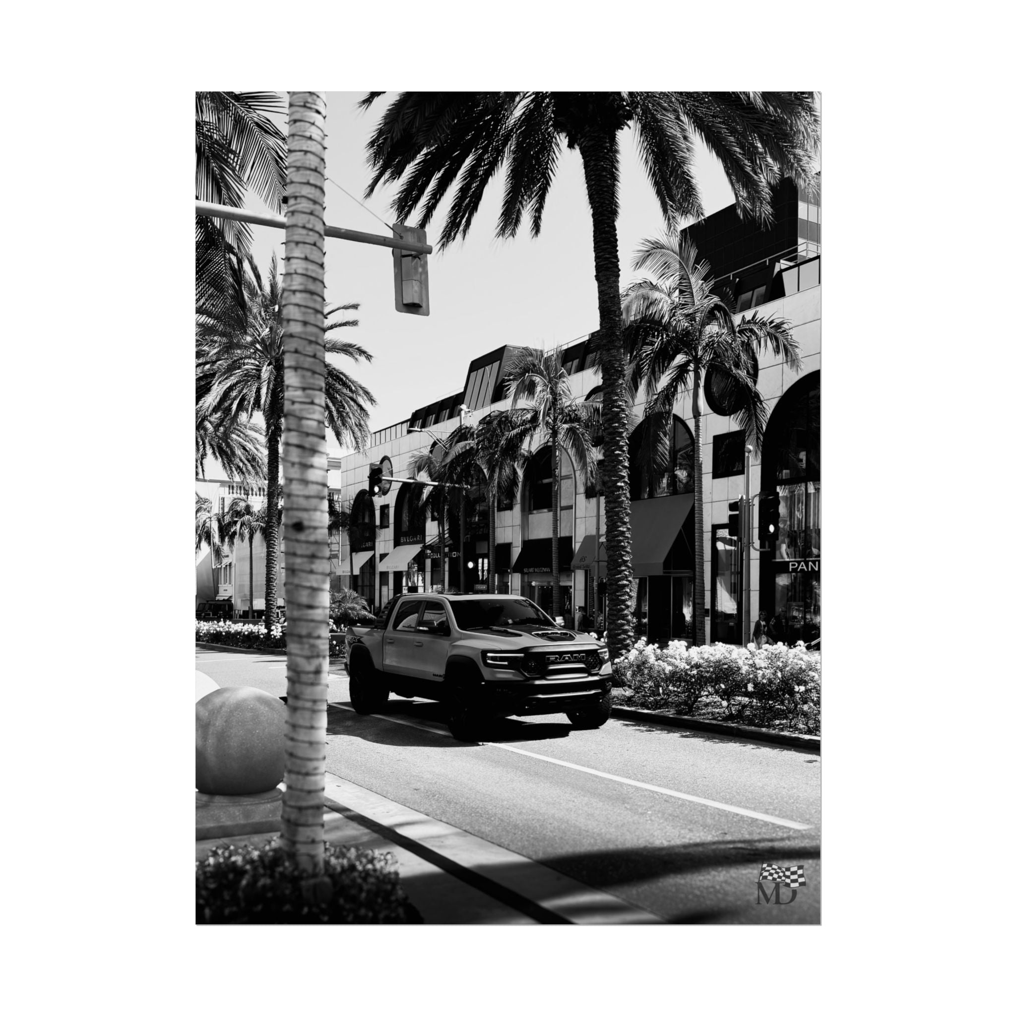 Ram 1500 TRX Urban Presence Poster