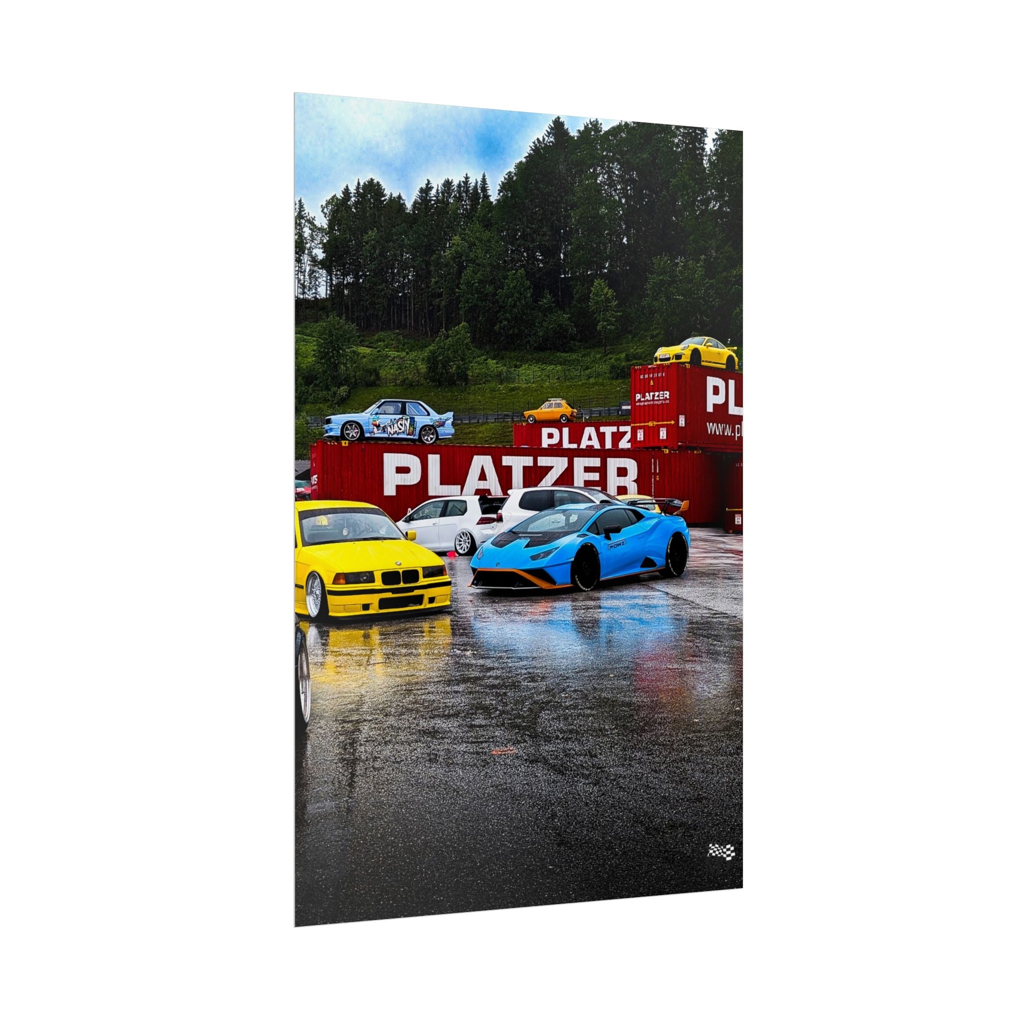 Lamborghini Huracán STO Poster