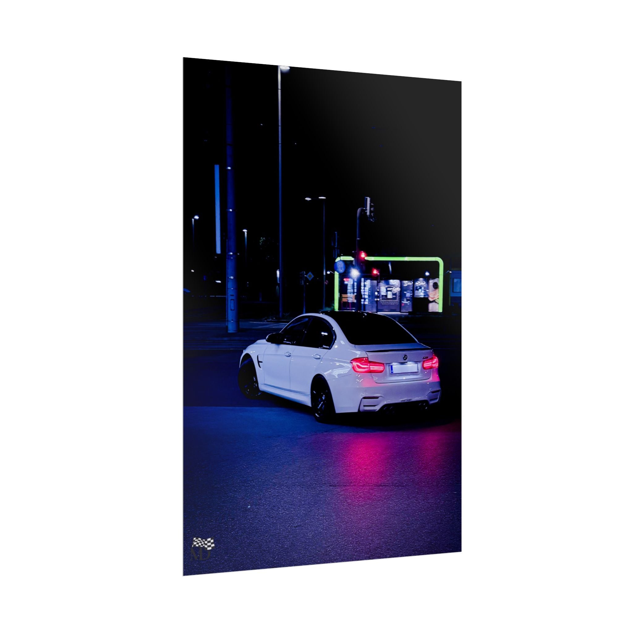 BMW M3 F80 – Late Night Shot Poster