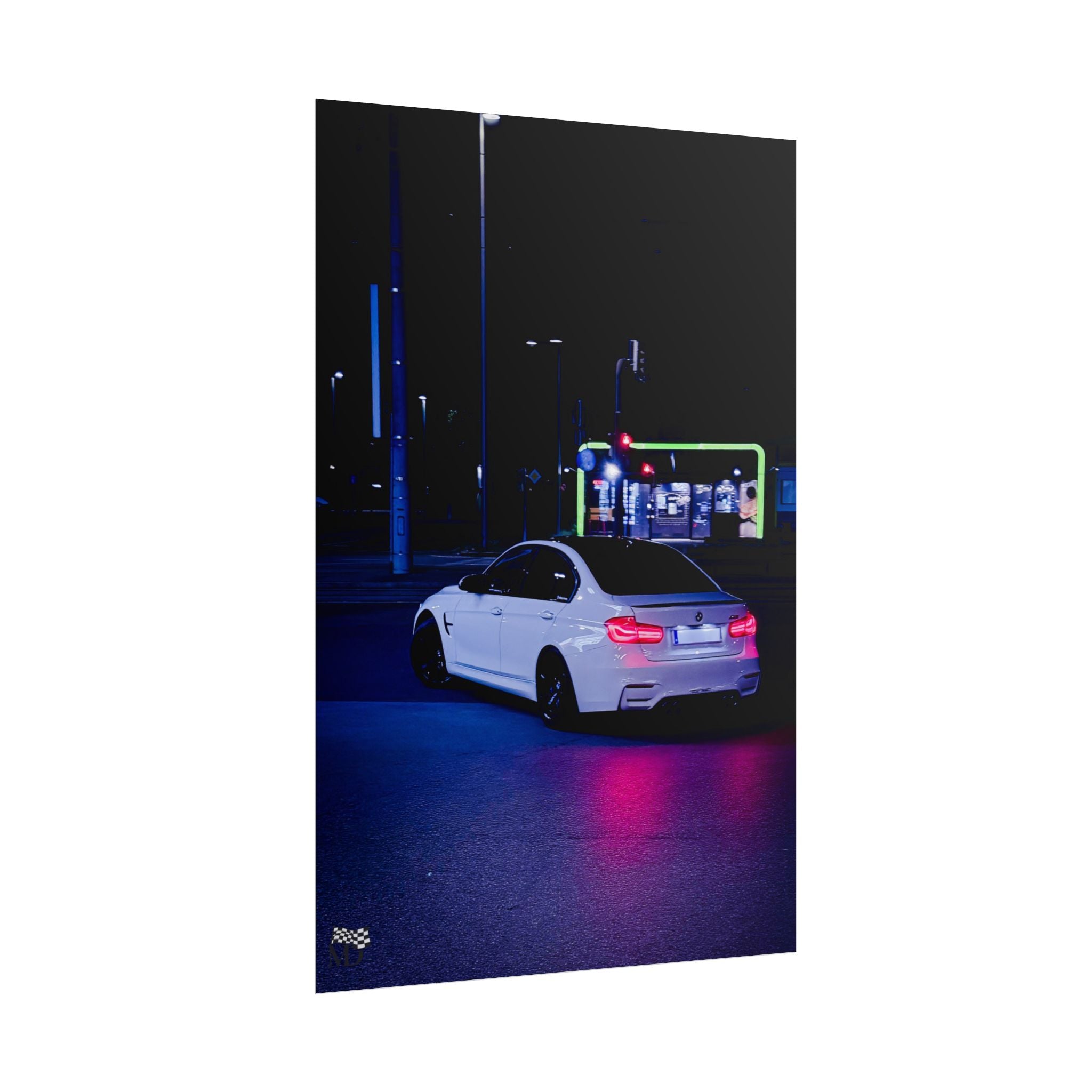 BMW M3 F80 – Late Night Shot Poster