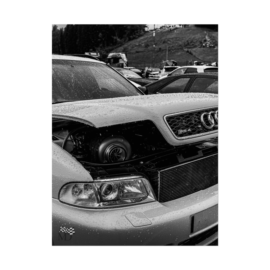 Audi RS4 Turbo Detail Poster