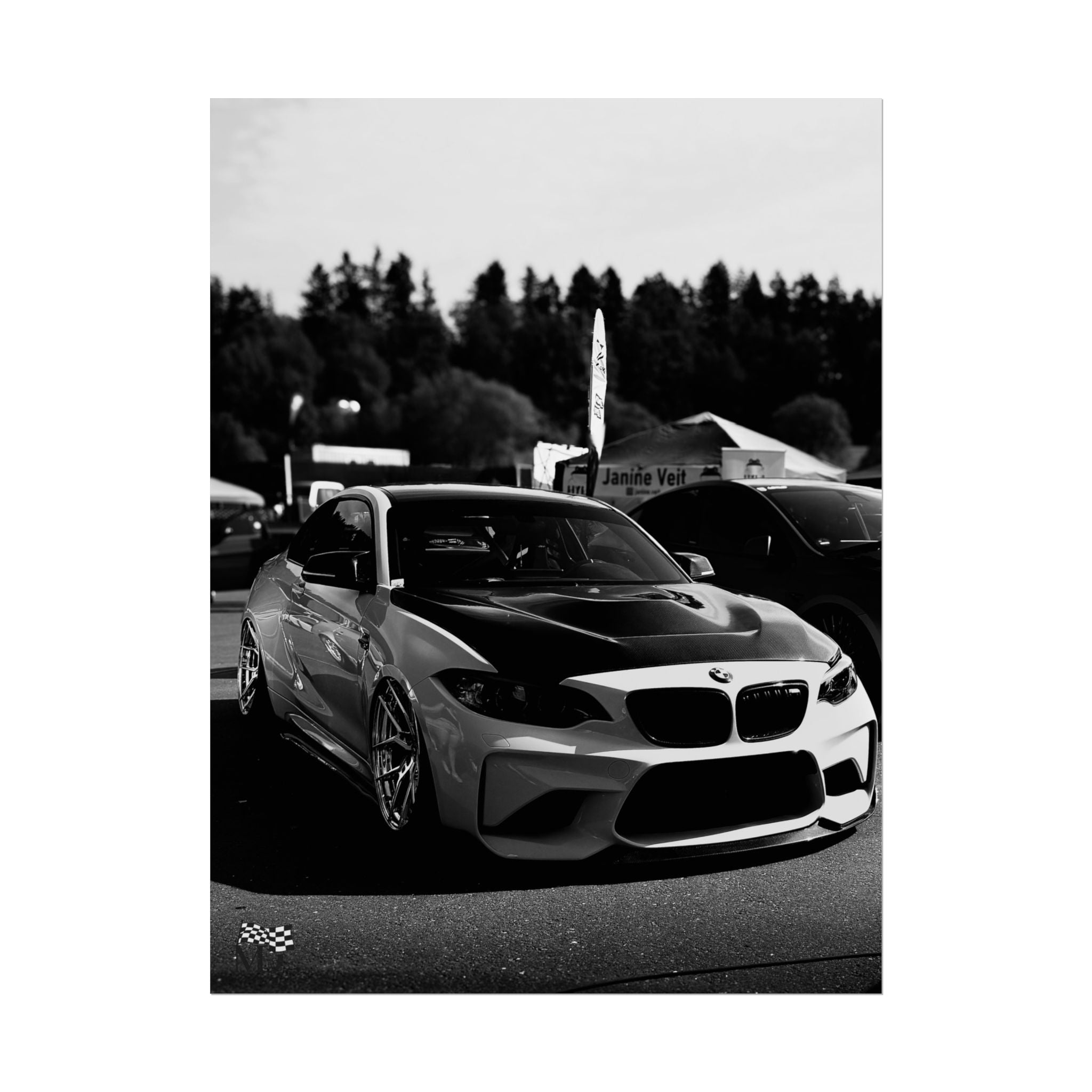 BMW M2 Competition Poster