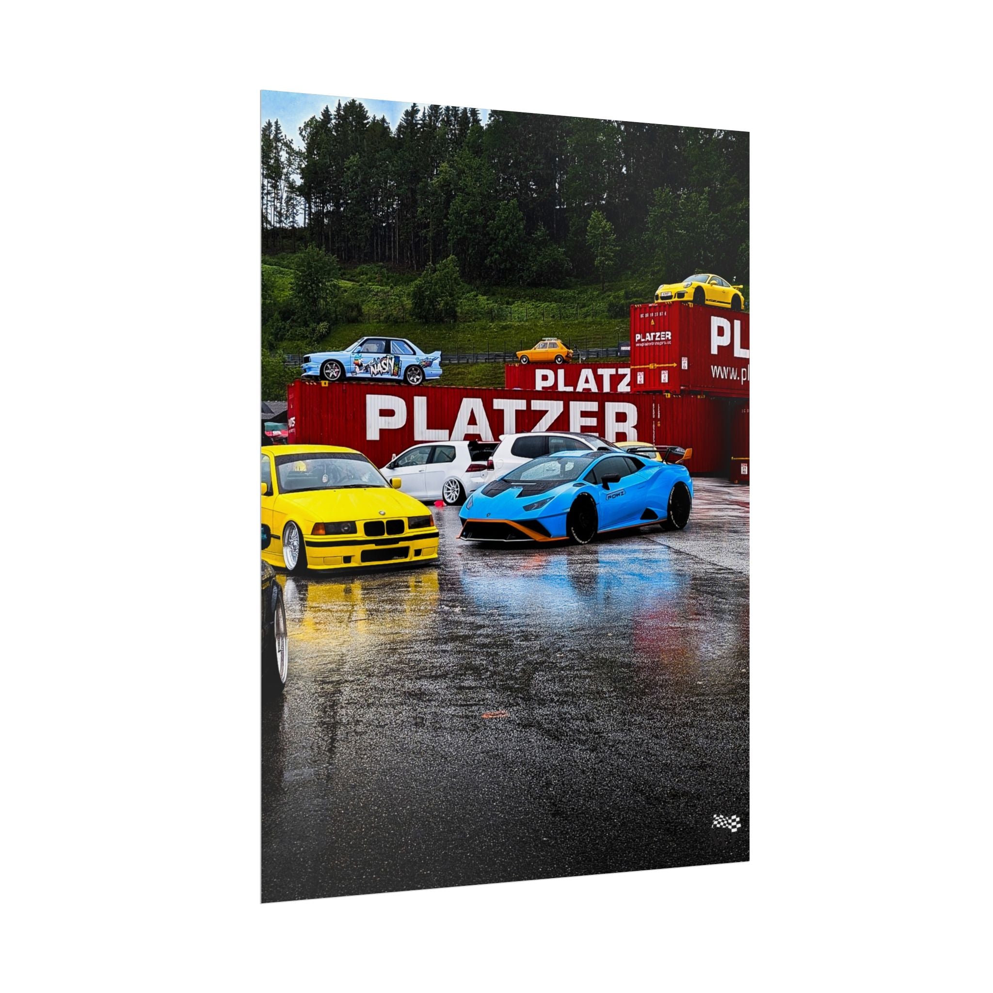 Lamborghini Huracán STO Poster