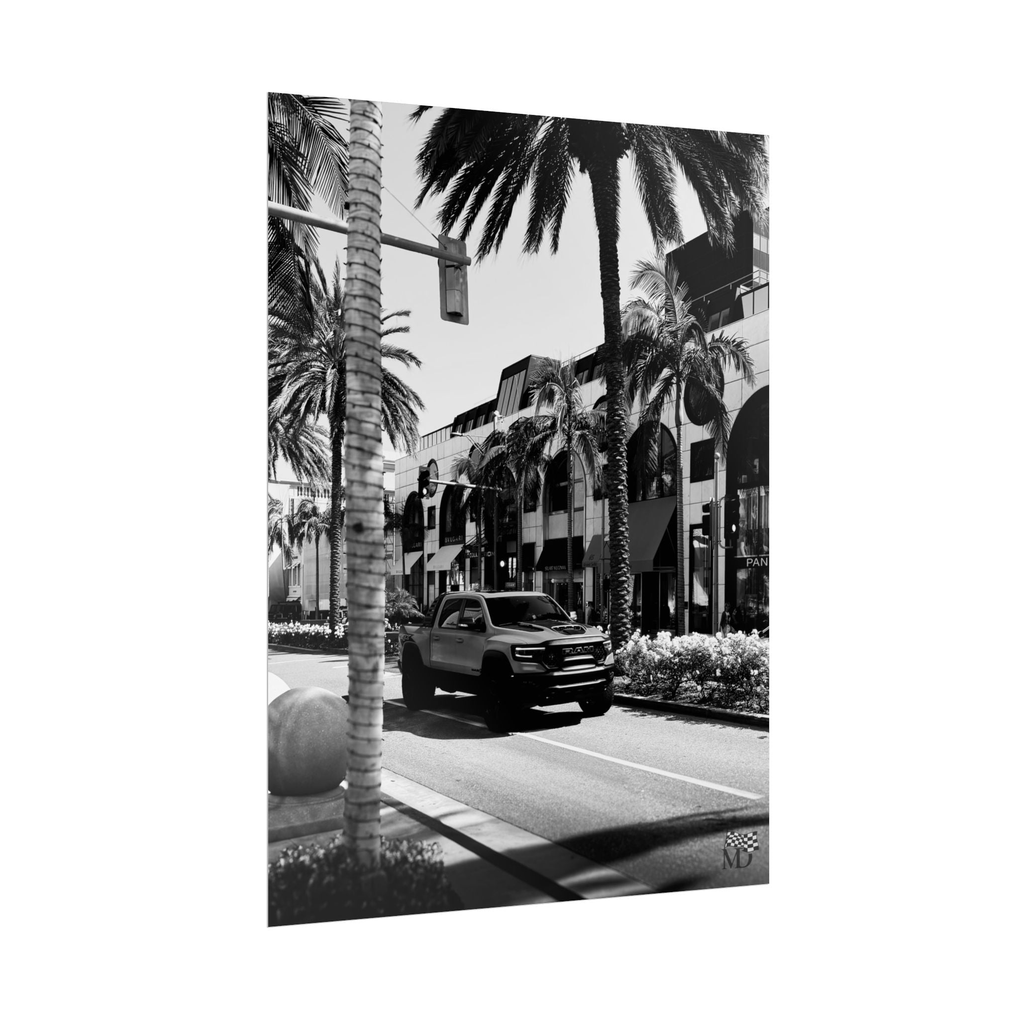 Ram 1500 TRX Urban Presence Poster