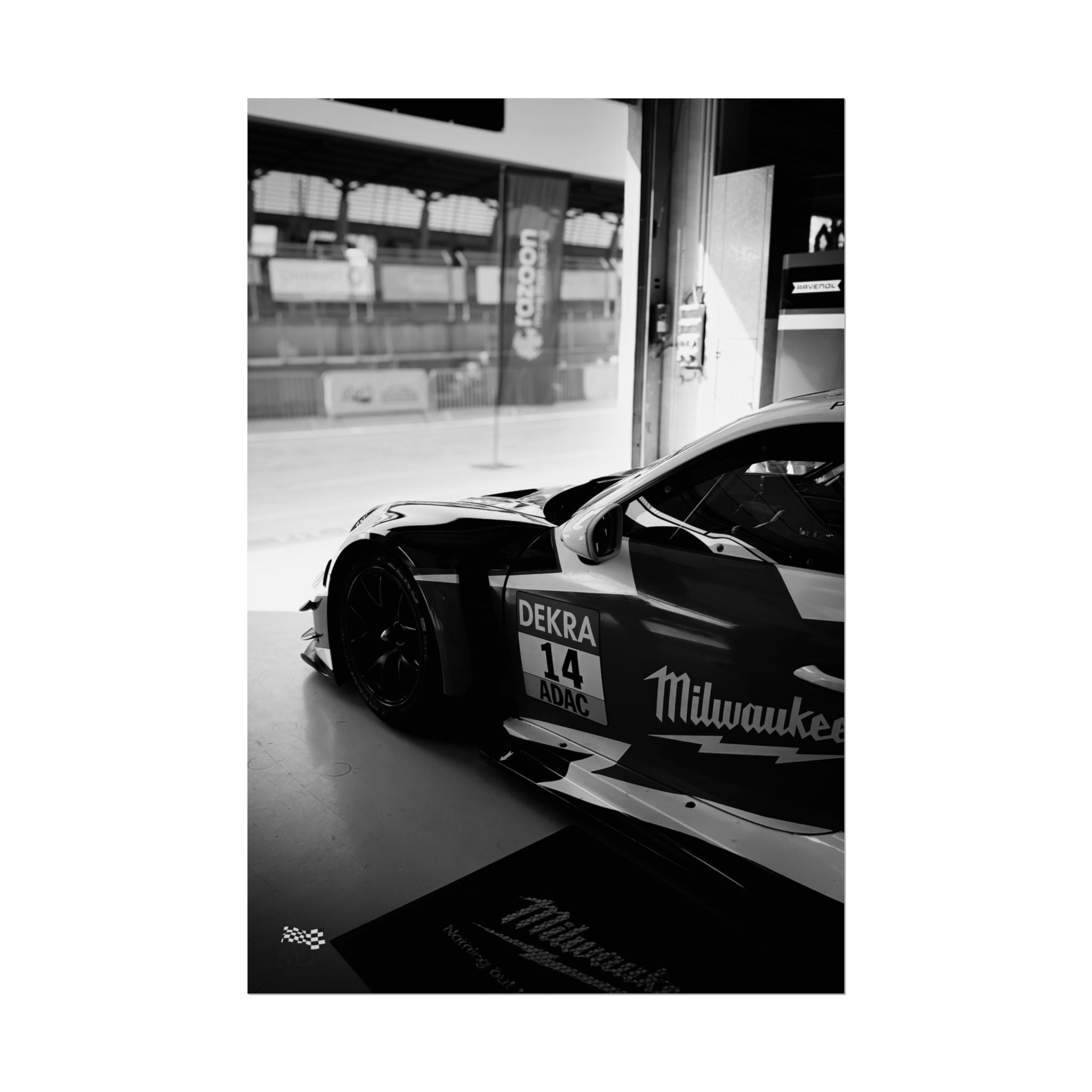 Porsche 911 GT3 Cup – DEKRA/ADAC Race Poster