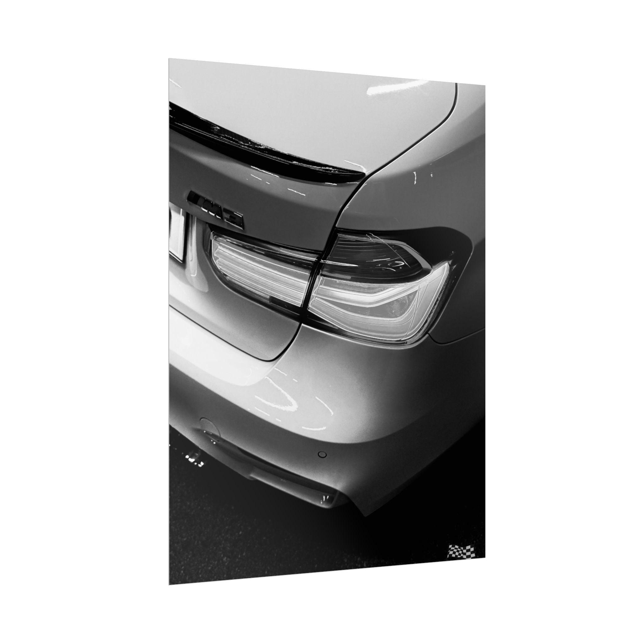 BMW M3 F80 Taillight Close-Up Poster