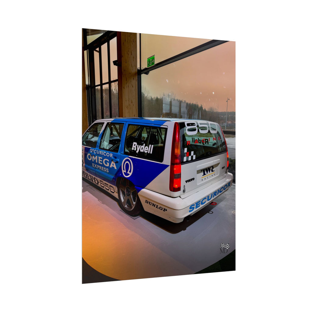 Volvo 850 Estate BTCC Racing Poster