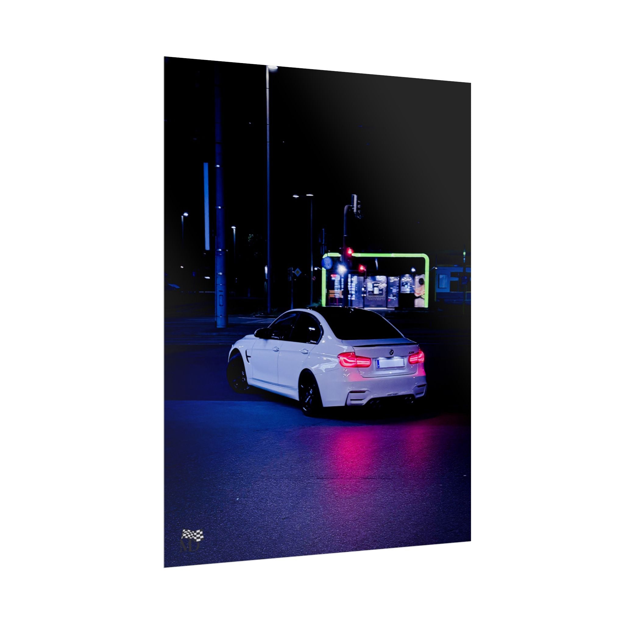 BMW M3 F80 – Late Night Shot Poster