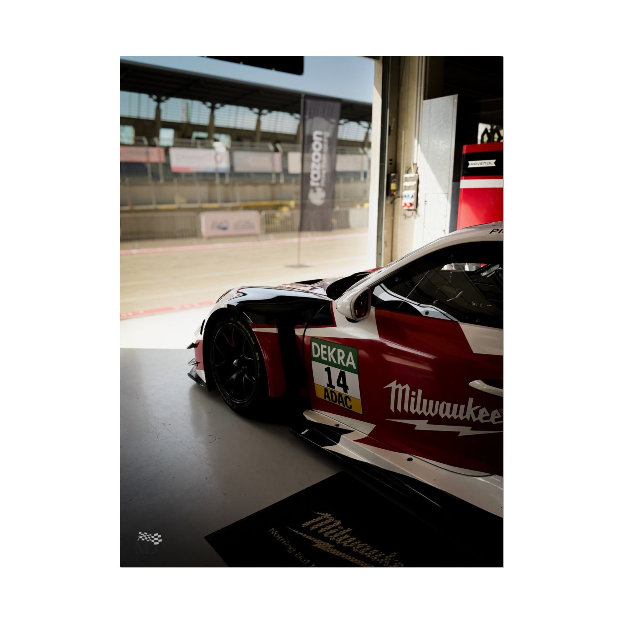 Porsche 911 GT3 Cup – DEKRA/ADAC Race Poster