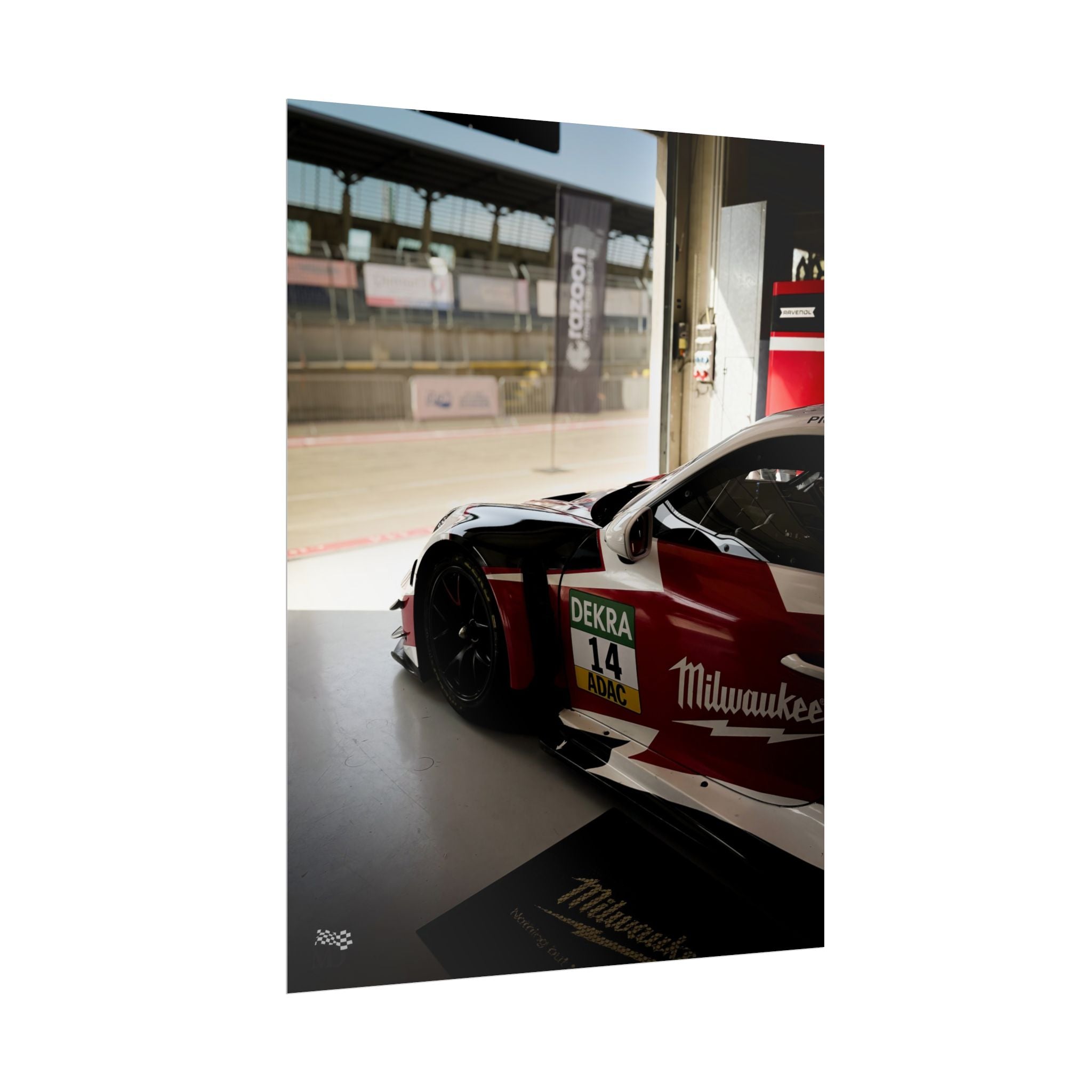 Porsche 911 GT3 Cup – DEKRA/ADAC Race Poster
