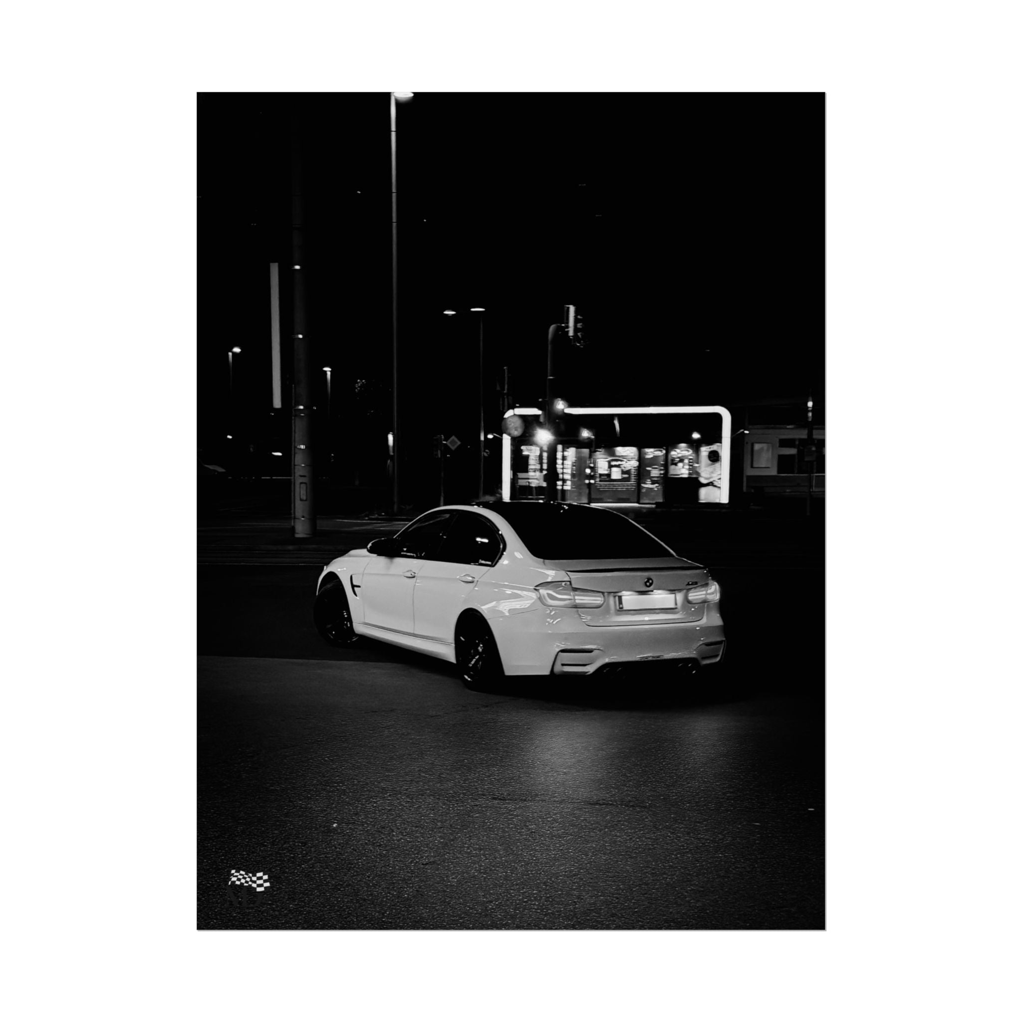 BMW M3 F80 – Late Night Shot Poster