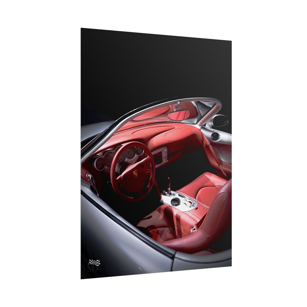 Porsche Boxster 986 Interior Poster