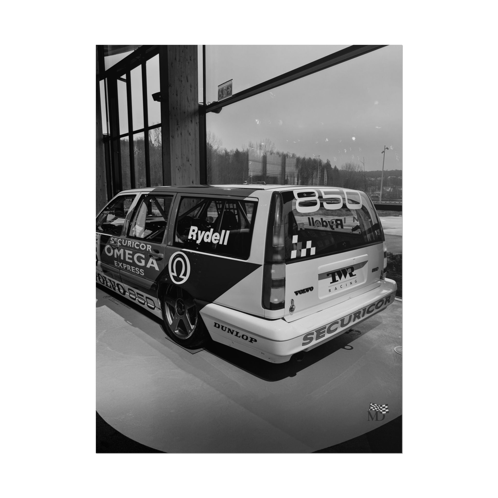 Volvo 850 Racing Wagon Poster (BTCC Icon)