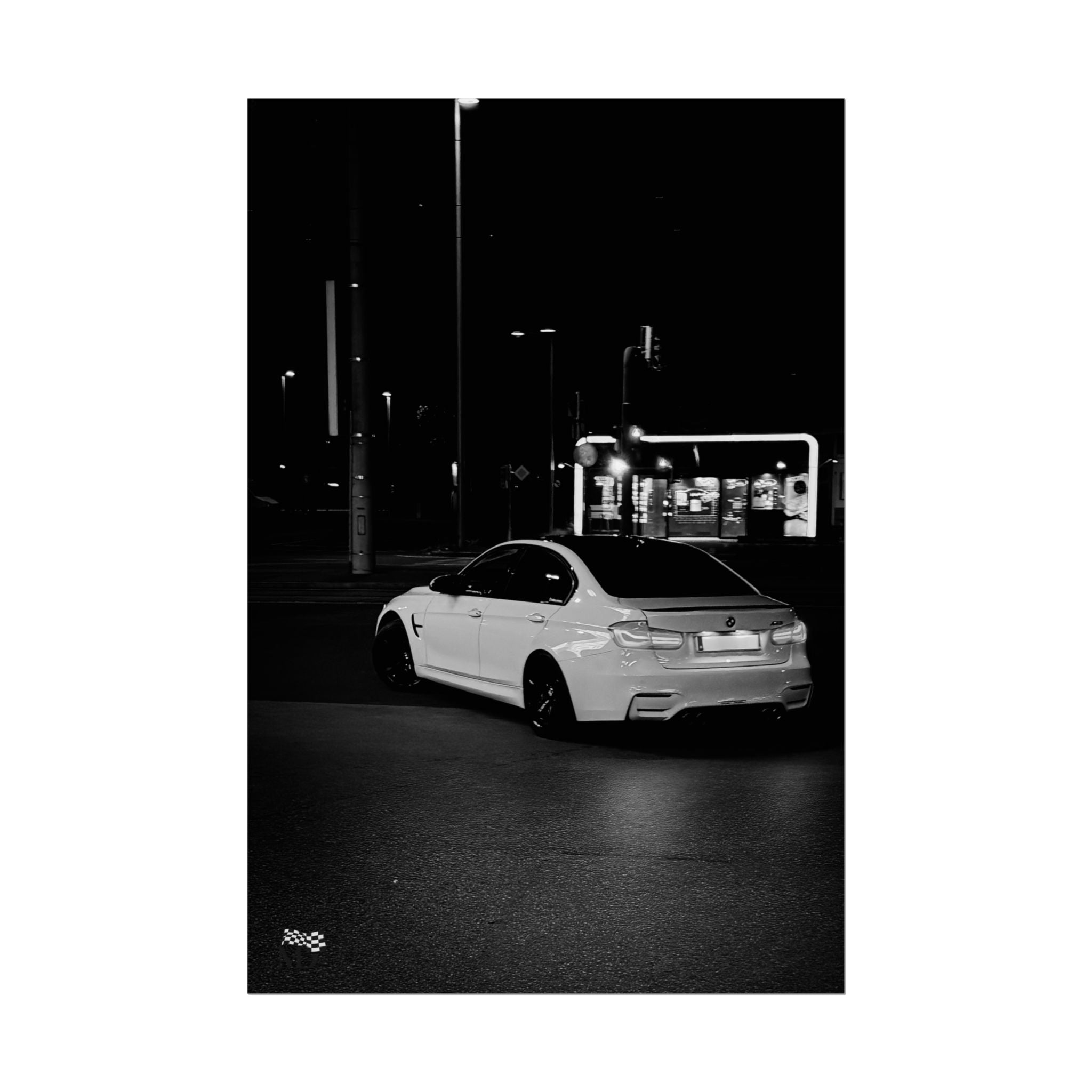 BMW M3 F80 – Late Night Shot Poster