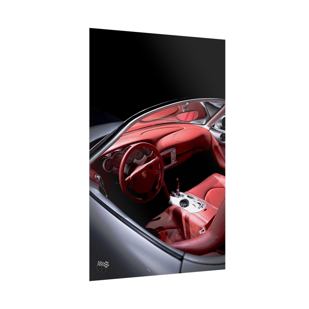 Porsche Boxster 986 Interior Poster