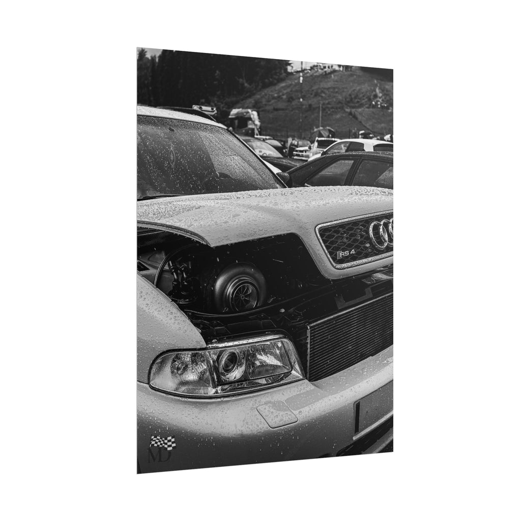 Audi RS4 Turbo Detail Poster