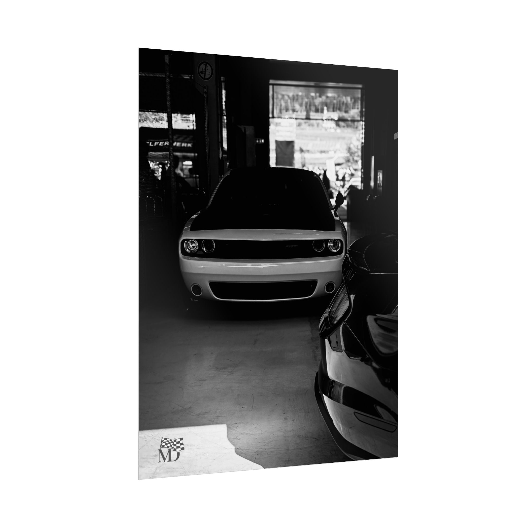 Dodge Challenger SRT Poster