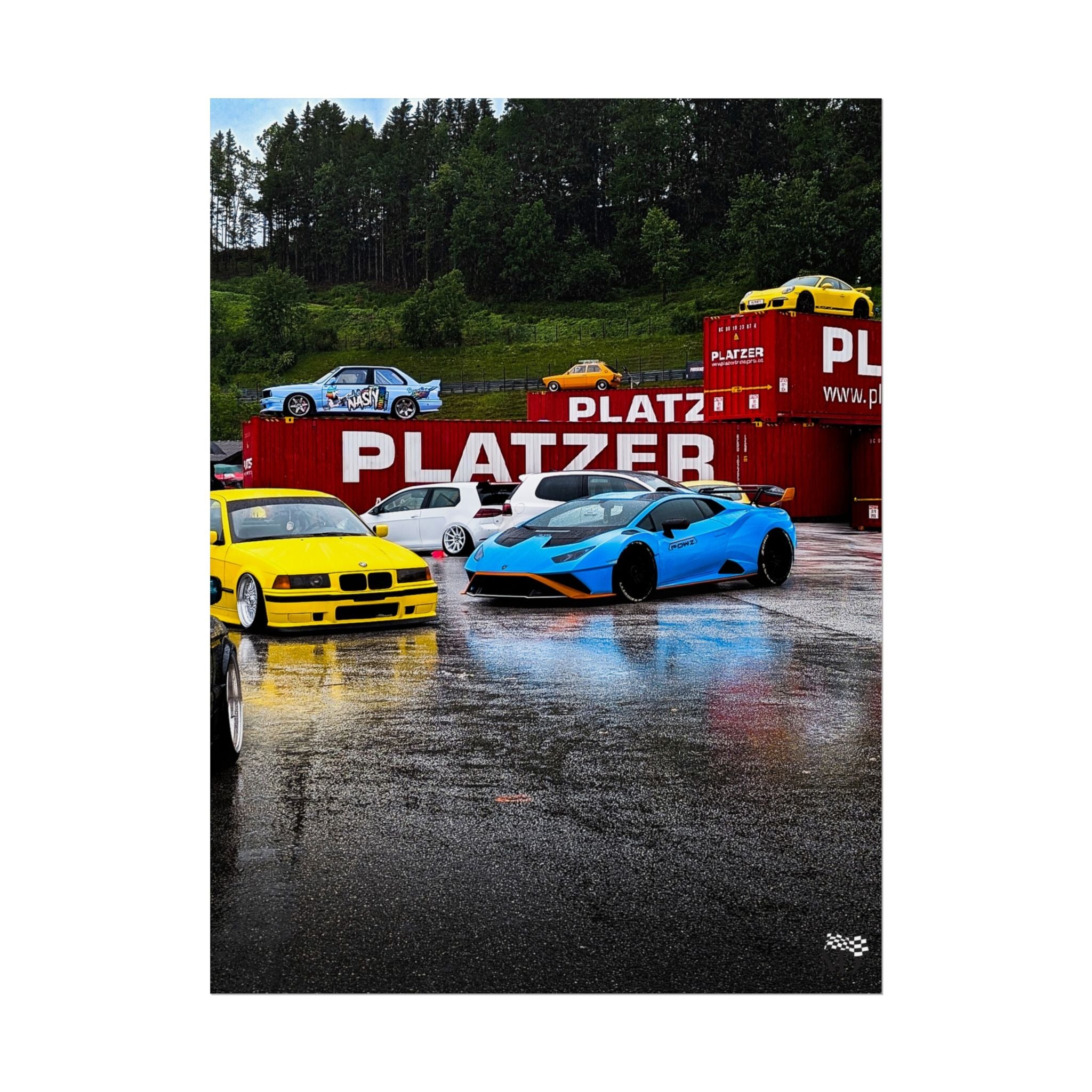 Lamborghini Huracán STO Poster