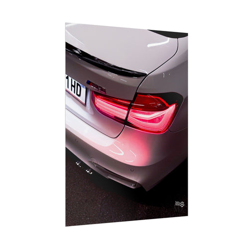 BMW M3 F80 Taillight Close-Up Poster
