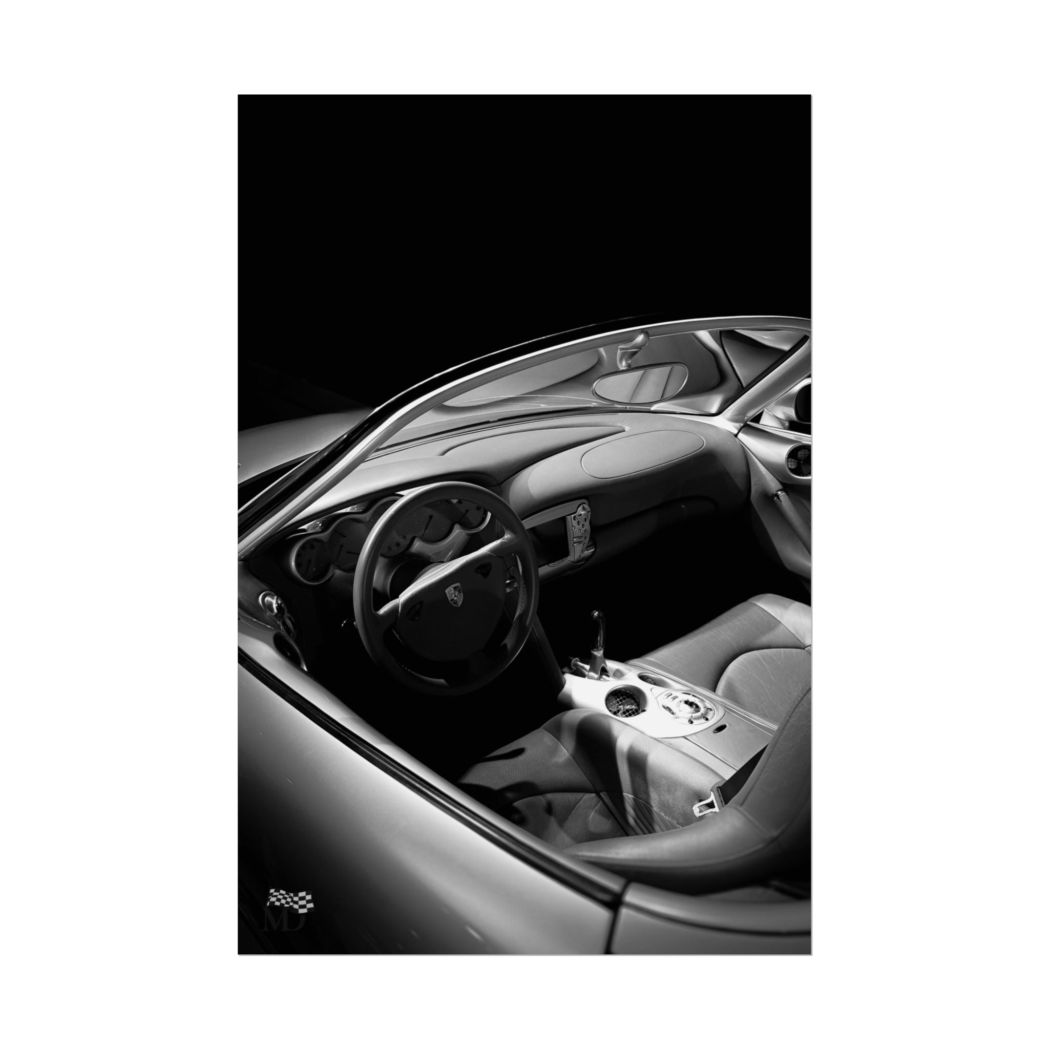 Porsche Boxster 986 Interior Poster