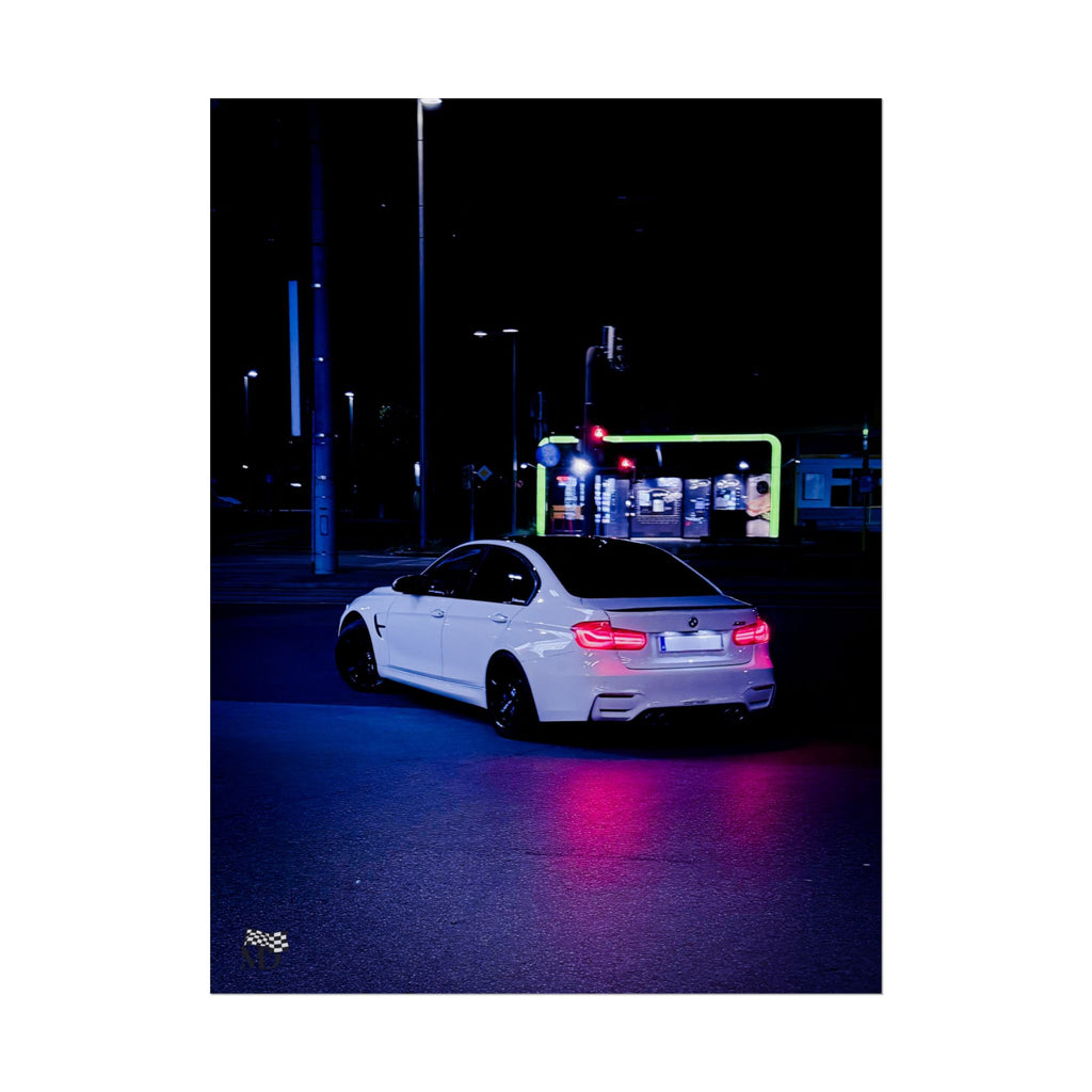 BMW M3 F80 – Late Night Shot Poster